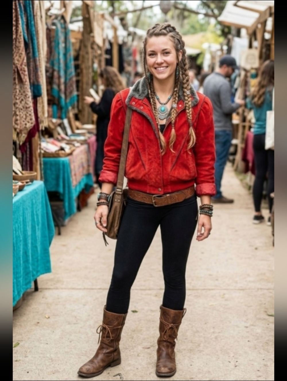 Mod Maid Western Jacket
